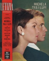 Michela tra i lupi