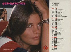 Lancio Calendario 1978