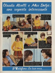 Claudia Rivelli spot telefonico