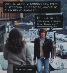 Fotoromanzo dedicato a Lia