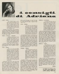 I consigli di Adriana