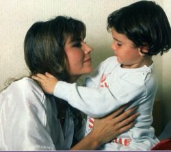 Ornella e suo figlio Mauro
