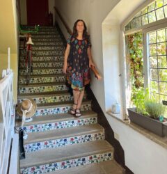 Monica a villa Finzi-Clementi